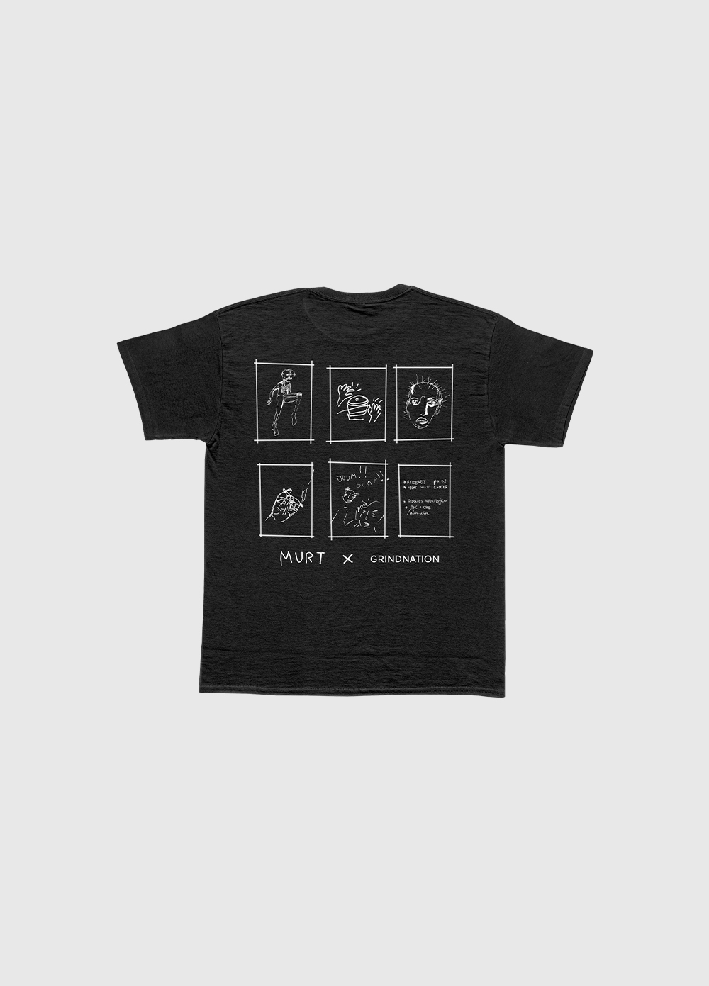 GRINDNATION X MURT 'Comic-Tee' 