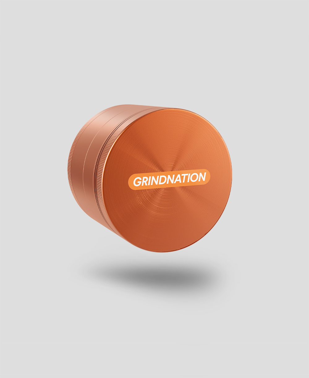 Pill Logo Grinder Orange Pill Logo Grinder Orange
