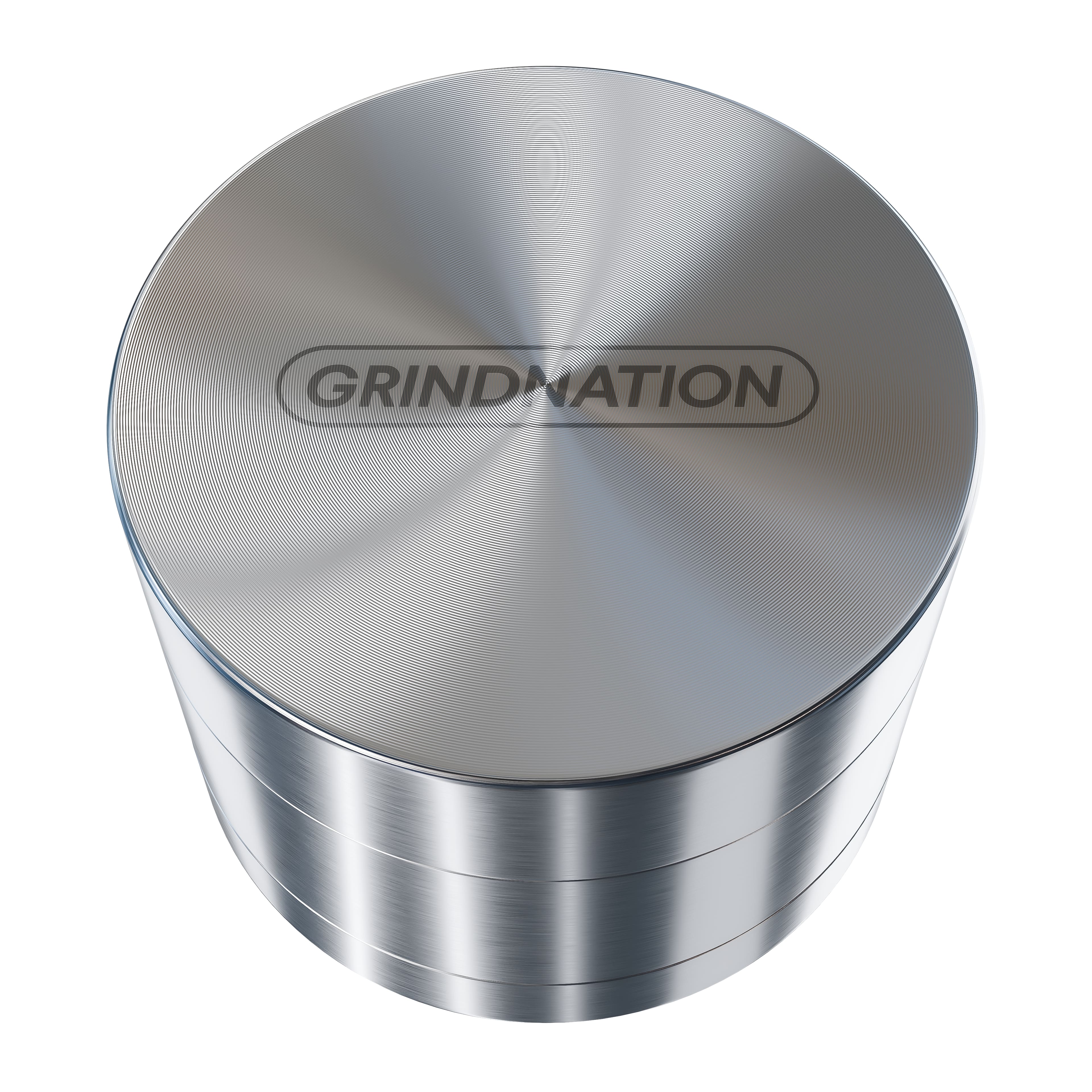 Grinder Edelstahl 4-teilig (50mm) 