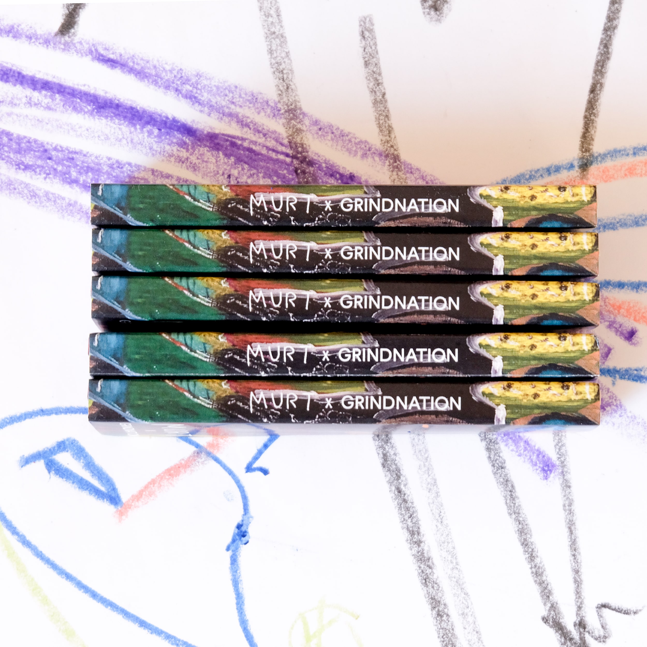 King Size Slim unbleached + unbleached Filter Tips (5x Pack)