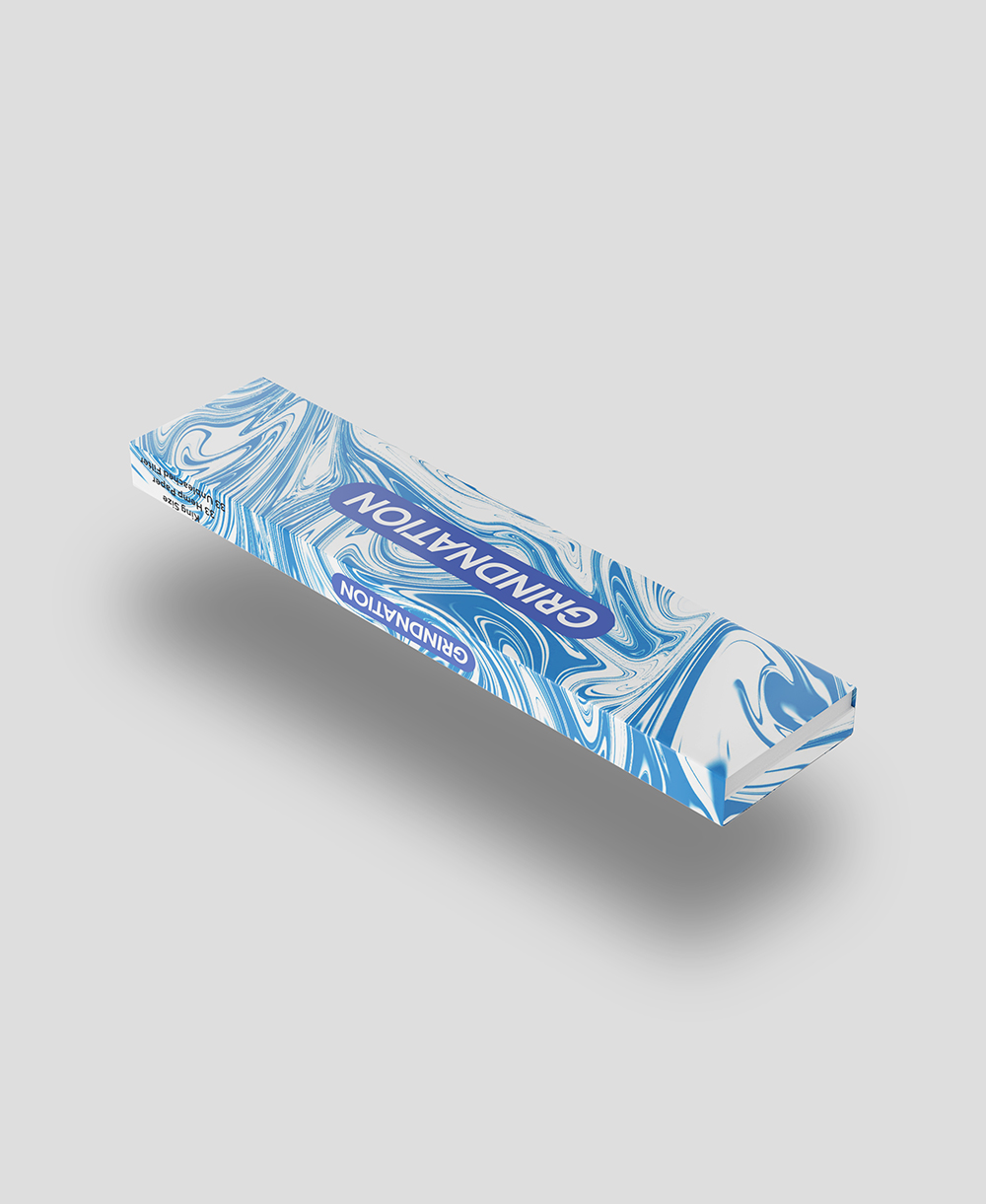 Long Papers mit Tips Paint blau